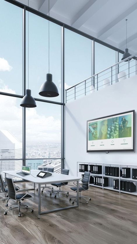 Crestron TV and control in an Meeting Room